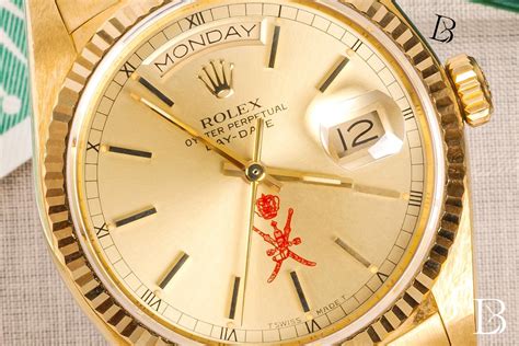 khanjar dial rolex watch.